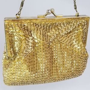 Gold Vintage Evening Bag